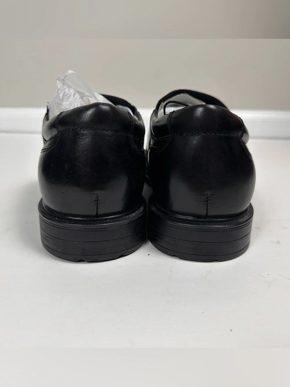 Kenneth Cole New York NY Leather Slip On Loafers Size 13 NWOB